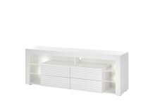 TV-Board >Goal 2.0< in weiß Dekor - 179x67x44cm (BxHxT)