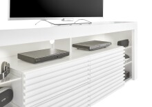 TV-Board >Goal 2.0< in weiß Dekor - 179x67x44cm (BxHxT)
