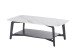 Couchtisch >Isa< in weiß, Keramik - 130x45x70cm (BxHxT)