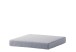 Sitzkissen >Lugo< in Hellgrau, Polypropylen - 61x10x61cm (BxHxT)