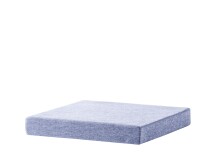 Sitzkissen >Lugo< in Hellblau, Polypropylen - 61x10x61cm (BxHxT)