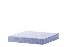 Sitzkissen >Lugo< in Hellblau, Polypropylen - 61x10x61cm (BxHxT)