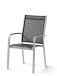 Stapelstuhl >Meran< in Grau, Kunstfasergewebe Textilux® - 57x98x64cm (BxHxT)