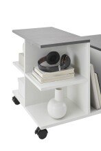 Couchtisch >Inga< in betonoxid Dekor - 80x52x50cm (BxHxT)