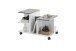 Couchtisch >Inga< in betonoxid Dekor - 80x52x50cm (BxHxT)