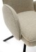 Armlehnstuhl >Malia< (2er Set) in beige, Strukturstoffbezug - 58x86x63cm (BxHxT)