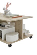 Couchtisch >Marti< in Rima Oak Dekor - 110x42,5x60cm (BxHxT)