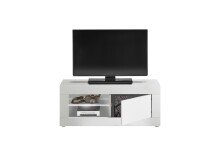 TV-Board >Oakland 100< in weiß Dekor - 99,1x39x35,4cm (BxHxT)