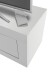 TV-Board >Oakland 100< in weiß Dekor - 99,1x39x35,4cm (BxHxT)