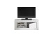 TV-Board >Oakland 100< in weiß Dekor - 99,1x39x35,4cm (BxHxT)