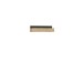 Wandregal >QUAYLE< in Mauvella Eichem Schwarz - 74,6x19x19,4cm (BxHxT)