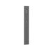 Garderobenpaneel >QUAYLE< in Uni Wolfram grau - 25x189x2,2cm (BxHxT)