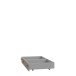 Bettschubkasten >SURFINIO< in Grau  - 50,9x15,9x53cm (BxHxT)