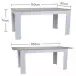 Esstisch >Romance< (ausziehbar) in San Remo hell - 160(200cm)x76x90cm (BxHxT)