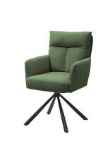 Armlehnstuhl >Sofia< (2er Set) in grün,...