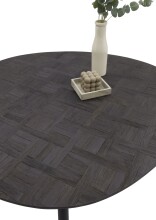 Esstisch >Joe< in Teak, recyceltes Teak - 110x78x108cm (BxHxT)