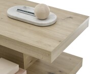 Couchtisch >Rachel< in Artisan Eiche Dekor - 108x41,5x60cm (BxHxT)