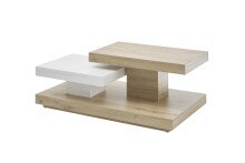 Couchtisch >Rachel< in Artisan Eiche Dekor - 108x41,5x60cm (BxHxT)