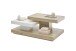Couchtisch >Rachel< in Artisan Eiche Dekor - 108x41,5x60cm (BxHxT)