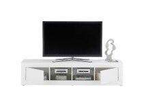 TV-Board >Oakland 180< in weiß Dekor - 180,5x39x35,4cm (BxHxT)