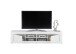 TV-Board >Oakland 180< in weiß Dekor - 180,5x39x35,4cm (BxHxT)