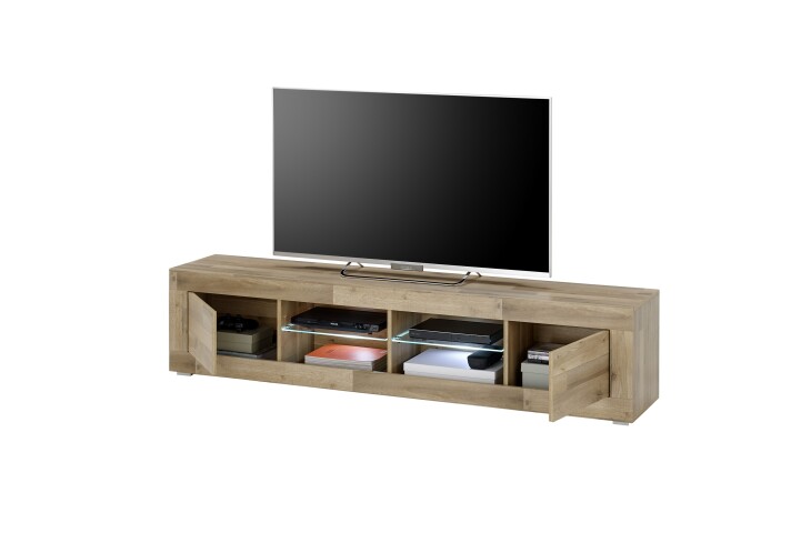 TV-Board >Oakland 180< in Montana Oak Dekor - 180,5x39x35,4cm (BxHxT)