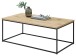Couchtisch >Thor< in Eiche, Eiche massiv - 110x40x60cm (BxHxT)
