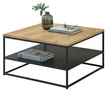 Couchtisch >Tilda< in Eiche, Eiche massiv -...