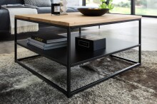 Couchtisch >Tilda< in Eiche, Eiche massiv -...