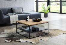 Couchtisch >Tilda< in Eiche, Eiche massiv - 75x40x75cm (BxHxT)