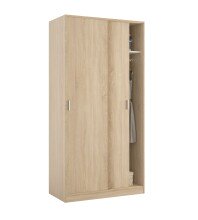 Schwebetürenschrank >MAX< in Kanada-Eiche -...