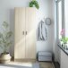 Mehrzweckschrank >Multipurpose< in Eiche - 73x180x37 (BxHxT)