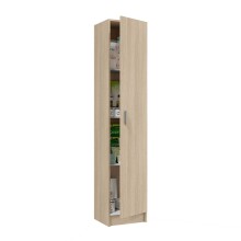 Mehrzweckschrank >Multipurpose< in Eiche - 37,2x180x37 (BxHxT)