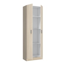 Mehrzweckschrank >Multipurpose< in Eiche - 58,5x180x37 (BxHxT)