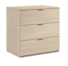 Kommode >Chests of Drawers< in Eiche - 77x80x38 (BxHxT)