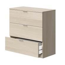 Kommode >Chests of Drawers< in Eiche - 77x80x38 (BxHxT)