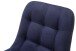 Schalenstuhl >BELFAST< in nachtblau, Arizona - 56x84x63cm (BxHxT)