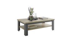 Couchtisch >Venezia< in Artisan Eiche Dekor - 115x40x65cm (BxHxT)