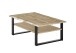 Couchtisch >Venice< in Wotan Eiche Dekor, MDF - 107x40x66cm (BxHxT)