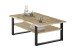 Couchtisch >Venice< in Wotan Eiche Dekor, MDF - 107x40x66cm (BxHxT)