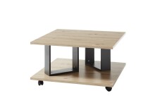 Couchtisch >Zera< in Artisan Eiche Dekor, Melamin -...