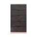 Kommode >Chests of 5 Drawers< in Kanadische-Eiche/Oxid - 60x110x40 (BxHxT)