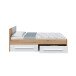 Kinderbett >NOA< in Nodi-Eiche/Artik-Weiß - 196x77x92 (BxHxT)