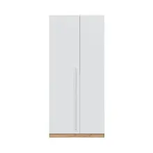 Kleiderschrank >NOA< in Nodi-Eiche/Artik-Weiß...