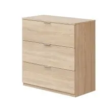 Kommode >Chests of 3 Drawers< in Kanadische-Eiche -...