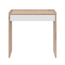 Kinderschreibtisch >NOA< in Nodi-Eiche/Artik-Weiß - 82x77x40 (BxHxT)