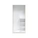 Kleiderschrank >SNUBA< in Alpen-Weiß/Aqua-Grün - 90x200x52 (BxHxT)