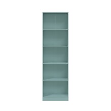 Bücherregal >i-JOY< in Aqua-Grün - 52x180x25 (BxHxT)