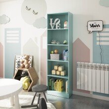 Bücherregal >i-JOY< in Aqua-Grün -...