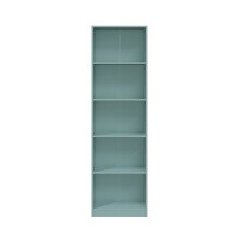 Bücherregal >i-JOY< in Aqua-Grün - 52x180x25 (BxHxT)